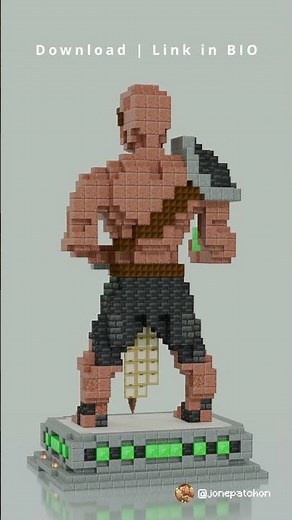 The Most Detailed Villager Statue You've Ever Seen – Check It Out! | Minecraft #minecraft