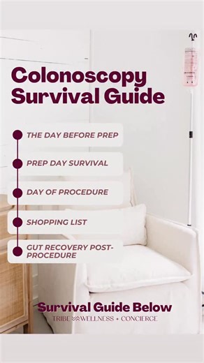 Let’s Talk About Something Nobody Wants to Do... But Most of Us Need To 💩 Colonoscopy prep is officially one of the least glamorous parts of adulting. But if you’re scheduled for one (hello, 45 , family history, or GI issues), we’ve got your back—literally. 😅 At Tribe, we believe in preparing you for EVERYTHING health-related, even the uncomfortable stuff. So here’s your no-BS guide to surviving colonoscopy prep like a pro: 🥗 THE DAY BEFORE PREP: • Eat as much and as LATE as you can—you’ll be