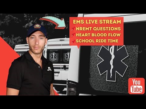 NREMT Questions Review | Heart Blood Flow | EMT & Paramedic Ride Time