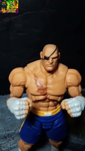 SAGAT! 🐯🔥 #fun #actionfigure ‪@CapCutofficial‬ ‪@streetfighter‬ ‪@capcom‬