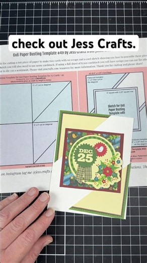 No Scraps Christmas Card Making #papercrafting #cardmaking #cardcreations