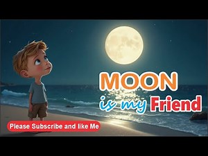 🌙 Moon Science Poem for Kids|Kids Educator