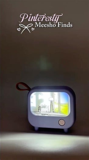 LED Cartoon Night Table Lamp Made My Room Aesthetic✨ #tablelamp #viralvideo #led #explorer #meesho