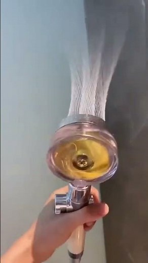 TurboFlow Shower Head: High Pressure, Purified Water, Easy Install