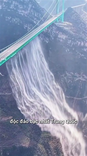 Admire the world's tallest man-made waterfall in China #ivivu #travel #viral #china
