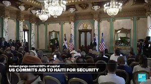 US Secretary of State #MarcoRubio said Thursday that the #UnitedStates would maintain its aid to #Haiti 🇭🇹 But Rubio insisted that the solution to the crisis "lies with Haiti, its people and its elites" ⤵️ | FRANCE 24 English