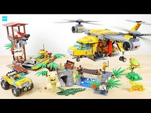 LEGO City Jungle Air Drop Helicopter 60162