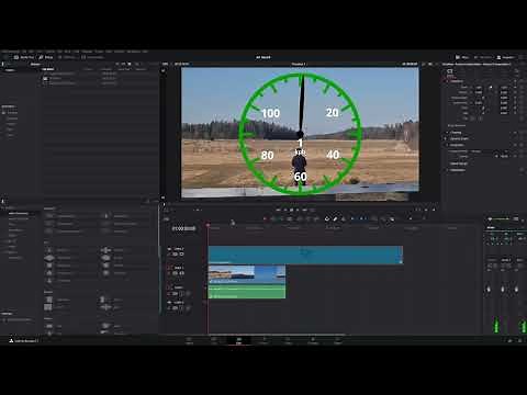 Davinci Resolve: How to Create a Dynamic Speedometer
