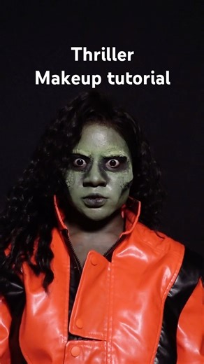Thriller makeup tutorial