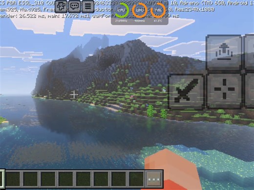 骁龙865玩基岩版官方光影