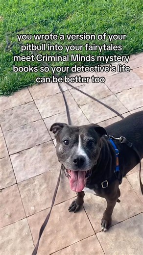 Dogs make everything better, including fairytale inspired police procedural mystery thriller books