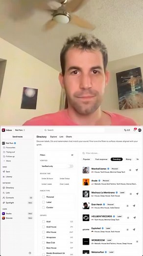 We’ve gotten great feedback on our Trackstack videos so far - so we’re going to keep them going as the platforms continues to expand 👏🏻 Today we’re covering the best way to utilize the Directory section of Trackstack utilizing filters on the exploration page to find the most active and best artist matches for your music. Next, I’ll dive into some of the fantastic lists of artists now available to go through making finding artists to send your music to easier than ever before! | Nathan Kallen