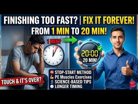 Finishing Too Fast? | Fix It Forever | (1 Min to 20 Min) |