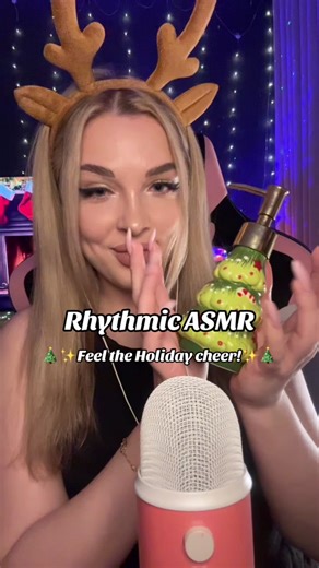 Rhythmic ASMR for a Magical Christmas Experience
