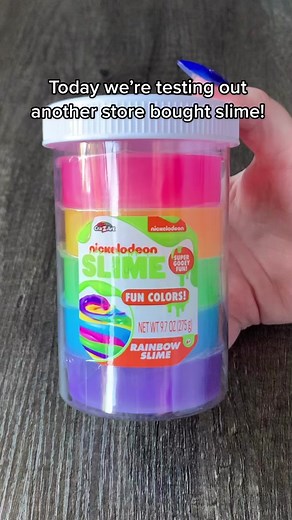 Comment “💧💧💧” if you drank water today and “❌❌❌” IF YOU DIDNT 🤬 this was Nickelodeon brand slime! #slimereview
