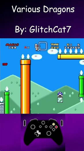 HARDEST VARIOUS DRAGONS SHELL PRECISION LEVEL (Dragonfly) #challenge #mario #kaizo #gaming