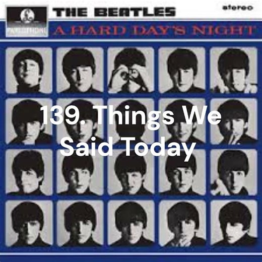 All Beatles songs ranked 141-136