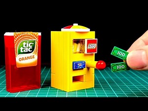 I Made a LEGO TIC TAC Vending Machine!