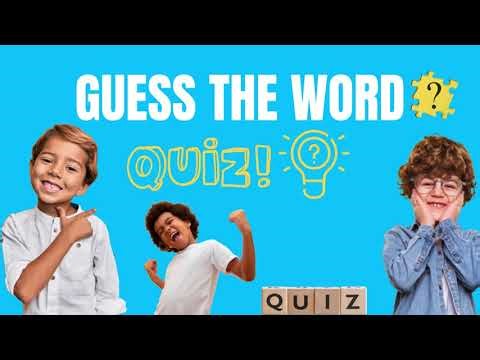 Guess the Word from Pictures: Fun & Challenging Game!