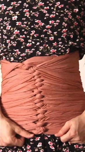 🥰 Bengkung belly binding tutorial #bellybinding