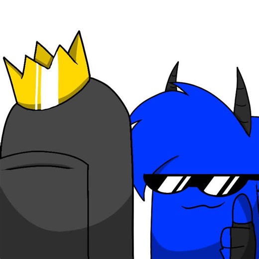 Among Us Animation Meme: Black X Red Love Story