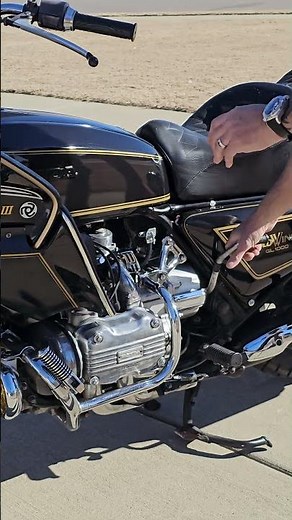 how to kick start a Honda Goldwing