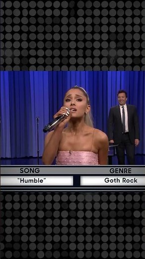 Musical Genre Challenge with Ariana Grande and Jimmy Fallon
