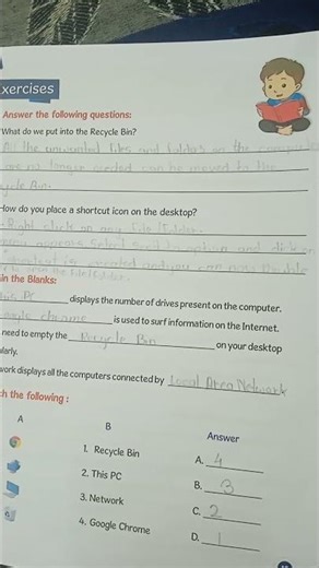 computer Exercises understanding the Desktop