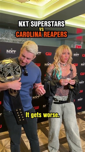 NXT Superstars Take the Carolina Reaper Challenge