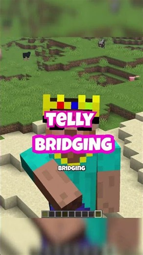 I Never Knew Bridging was This Hard in Minecraft! #minecraft