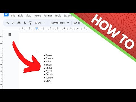 How to Decrease Space Between Bullet and Text in Google Docs
