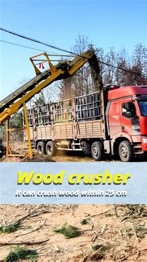 Hardwood killer! Crushing everything in its path #woodshredder #woodchipper #woodcrusher