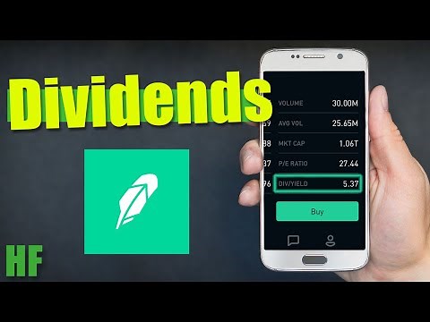 Dividend Basics with the Robinhood App