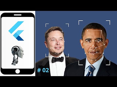 Flutter iOS & Android Face Detection using Machine Learning App Tutorial 02 Google ML Kit Course