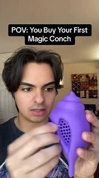 POV: You Buy Your First Magic Conch ✨