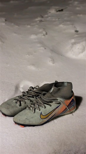 Nike Cleats football ASMR ⚽️ ❄️ | #soccer #football #shorts #asmr