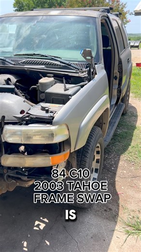 Josh on Instagram: "84 C10 ON TAHOE FRAME SWAP #cargram #carlovers #c10 #c10trucks #c10nation #chevy #chevysilverado #chevrolet #chevytruck #cars #car #carinstagram #carlove #carlover #projectcar #restoration #mechanic #auto #ls #lsswaptheworld #lsswap"