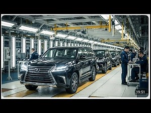 Inside the Lexus LX570 Body Shop 🔥 Full Manufacturing Process | CarLense