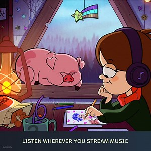 12K views · 1.9K reactions | Return to Gravity Falls with the brand new lofi album, available now! Listen wherever you stream music. | Walt Disney Records | Facebook
