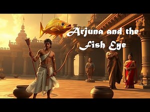 Arjuna and the Fish Eye: A Tale of Focus, Dharma, and Triumph | Mahabharata Story for Kids