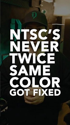 How NTSC’s “Never Twice Same Color” got fixed #television #tvhistory