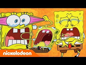SpongeBob Kanciastoporty | 18 najlepszych scen, kiedy SpongeBob płacze | Nickelodeon Polska