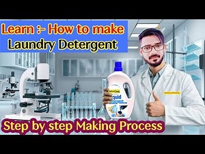 Home Made liquid Laundry Detergent Making Process & Formulation | DIY Home Made | ‪@NORAHSHINE‬
