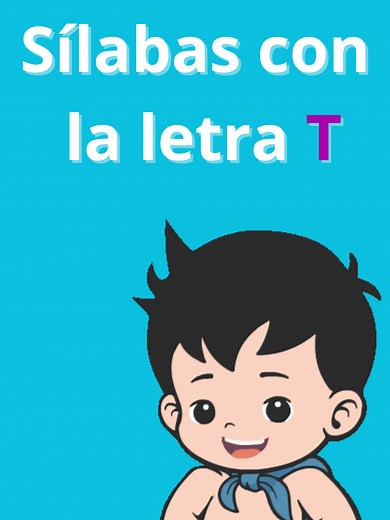 Aprende a leer con las sílabas de la letra T