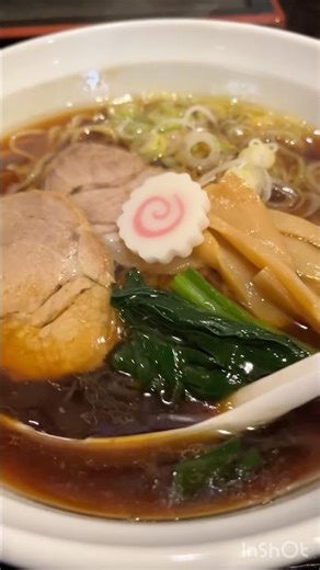 郡山市桜木にあります＃めし酒場克 さんへお邪魔します。たまり醤油ラーメンは醤油の旨みが凝縮。豚バラ軟骨角煮丼はとろける食感で美味しかった。