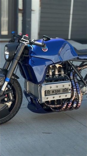 BMW K100 his isn't a restoration. It's a reimagination.🔧 Parts that make builds like this possible