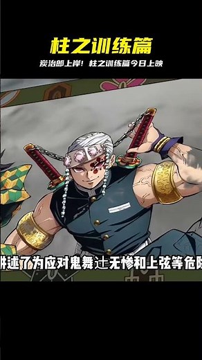 粉碎群嘲！炭治郎開啟柱之訓練，最強之劍士今日集結 #鬼灭之刃 #炭治郎 #柱之训练 #动漫 #上岸