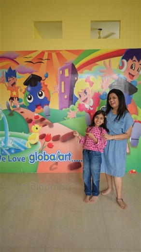 Garima Bansal - Lifestyle Parenting Indian Mom Blogger on Instagram: "🎨✨ Dropped by Globalart today, and wow — what an inspiring space for kids! 💛 It’s not just about drawing… it’s about creative thinking, confidence, focus, and expression — skills every child truly needs beyond textbooks. 🌈 With centres across 23 countries and 650+ locations, Globalart has already helped over 2.75 lakh children explore their creative side. And here’s the best part — they’re offering FREE