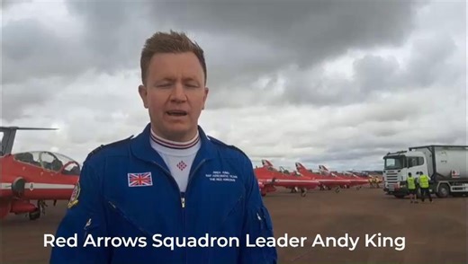 8.9K views · 39 reactions | We had an exclusive interview with the Red Arrows ahead of their world-first feat at RIAT 2025. Full story in the comments! | Swindon Advertiser | Facebook