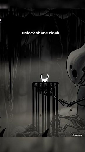 Unlock Shade Cloak Hollow Knight #shorts #hollowknight